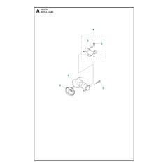 Husqvarna 122Ldx - Bevel Gear