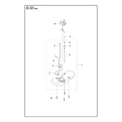 Husqvarna 122Ldx - Fuel Tank