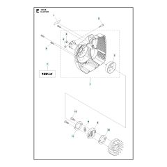 Husqvarna 122Lk - Clutch