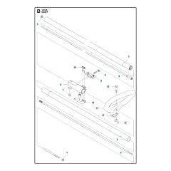 Husqvarna 122Lk - Shaft