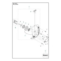 Husqvarna 122Lk - Starter