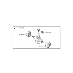 Husqvarna 123C - Crankshaft