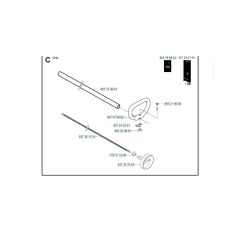 Husqvarna 123L - Shaft & Handle