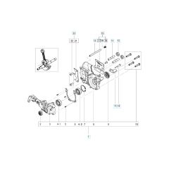 Husqvarna 125 - Crankcase