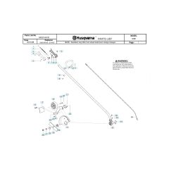 Husqvarna 125E - Shaft & Handle