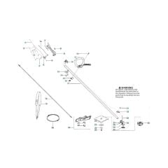 Husqvarna 128LX - Shaft & Handle