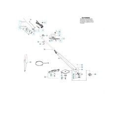 Husqvarna 129Djx - Shaft & Handle