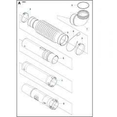 Husqvarna 130 BT Tube