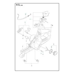 Husqvarna 130 - Fuel Tank