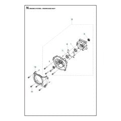 Husqvarna 131R - Crankcase