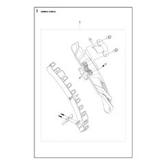 Husqvarna 131R - Debris Shield