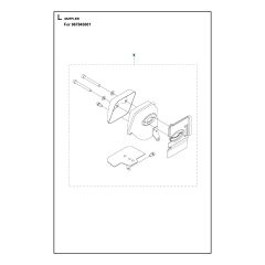 Husqvarna 131R - Muffler