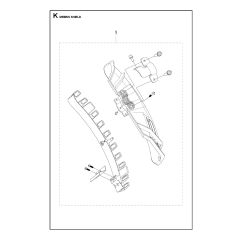 Husqvarna 131Rb - Debris Shield