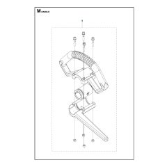 Husqvarna 131Rb - Handle