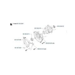 Husqvarna 132RJ - Crankcase