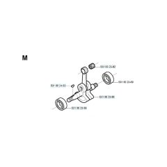 Husqvarna 132RJ - Crankshaft