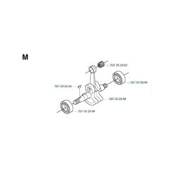 Husqvarna 133R - Crankshaft