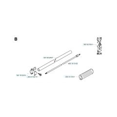 Husqvarna 133R - Shaft