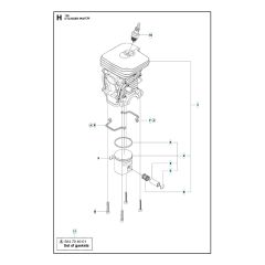 Husqvarna 135 - Cylinder Piston