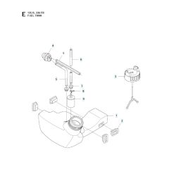 Husqvarna 135R - Fuel Tank