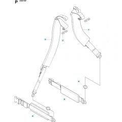 Husqvarna 150 BF Harness