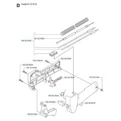 Husqvarna 153R - Handle & Controls