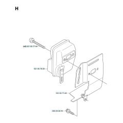 Husqvarna 153R - Muffler