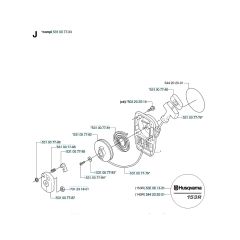 Husqvarna 153R - Starter