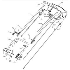 Masport 18 - 457954 - Nov 2016 - Handle Assembly