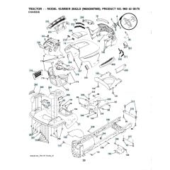 Husqvarna 2042Ls - Chassis & Frame