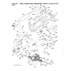 Husqvarna 2042Ls - Drive