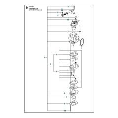 Husqvarna 226HS75S - Carburetor