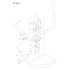 Husqvarna 226R - Handle