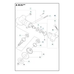 Husqvarna 233R - Bevel Gear