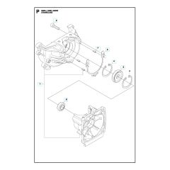 Husqvarna 233R - Crankcase