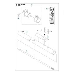 Husqvarna 233R - Shaft