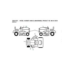 Husqvarna 2346Xls - Decals