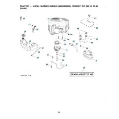 Husqvarna 2346Xls - Engine