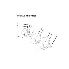 Husqvarna 2346Xls - Wheels & Tyres