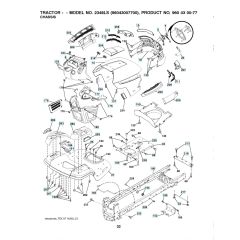 Husqvarna 2348Ls - Chassis & Frame