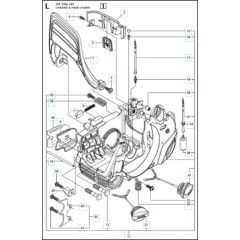 Husqvarna 236 - Chassis