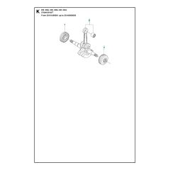 Husqvarna 236 - Crankshaft