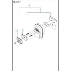 Husqvarna 236 - Muffler