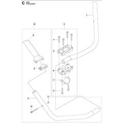 Husqvarna 236r - Handle