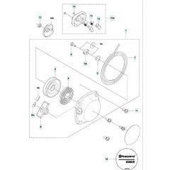 Husqvarna 236r - Starter