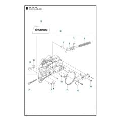 Husqvarna 240 - Chain Brake