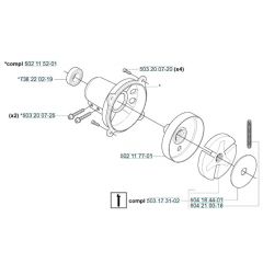 Husqvarna 240F - Clutch