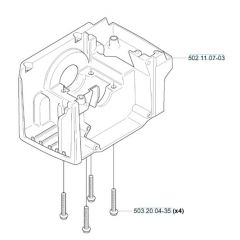 Husqvarna 240F - Crankcase