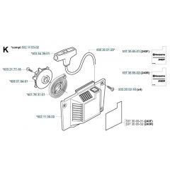 Husqvarna 240F - Starter