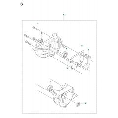 Husqvarna 241RJ - Crankcase